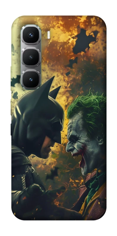 Чохол на Infinix Hot 60 Pro Batman and the Joker фото 1 з 1