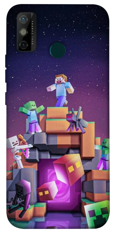 Чехол на TECNO Spark 6 Go Minecraft aesthetics фото 1 из 1