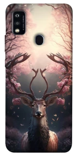 Чехол на ZTE Blade A51 Скандинавский олень v3 фото 1 из 1