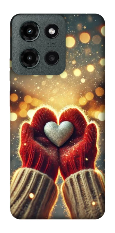 Чехол на Motorola Moto G Power (2025) Heart in hand фото 1 из 1