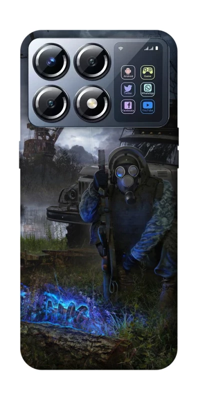 Чехол на Xiaomi POCO X8 Pro Сталкер v9 фото 1 из 1