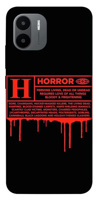 Чохол на Xiaomi Redmi A1+ / Poco C50 / A2+ Horror Halloween фото 1 з 1