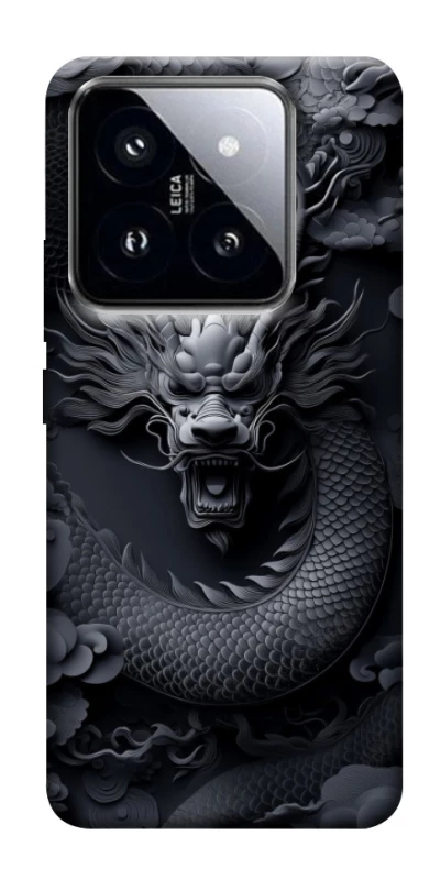 Чехол на Xiaomi 14 Pro black dragon фото 1 из 1