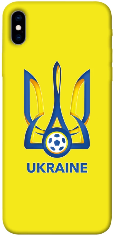 Чохол на Apple iPhone XS Max (6.5") Футбольний Герб фото 1 з 1