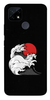Чехол на Realme C21Y Волны Японии v2 фото 1 из 1