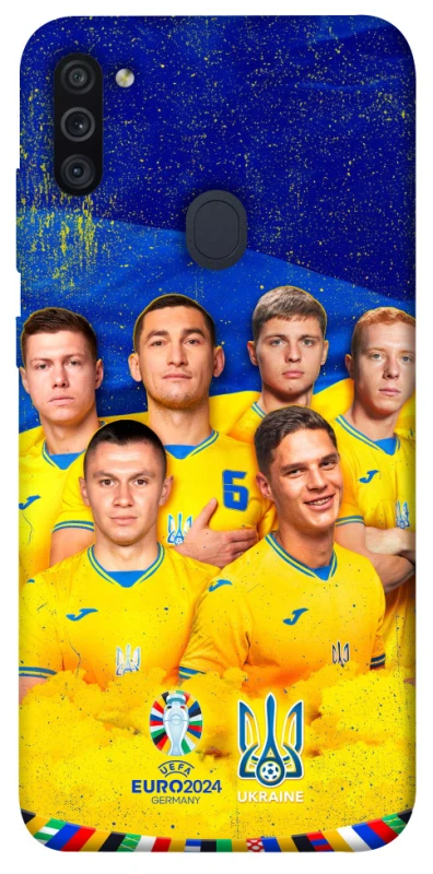 Чехол на Samsung Galaxy M11 Сбоная Украины v2 фото 1 из 1