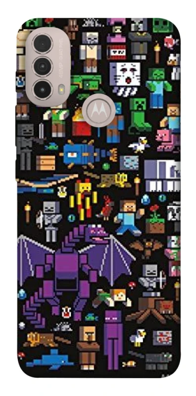 Чохол на Motorola Moto E40 Minecraft v5 фото 1 з 1