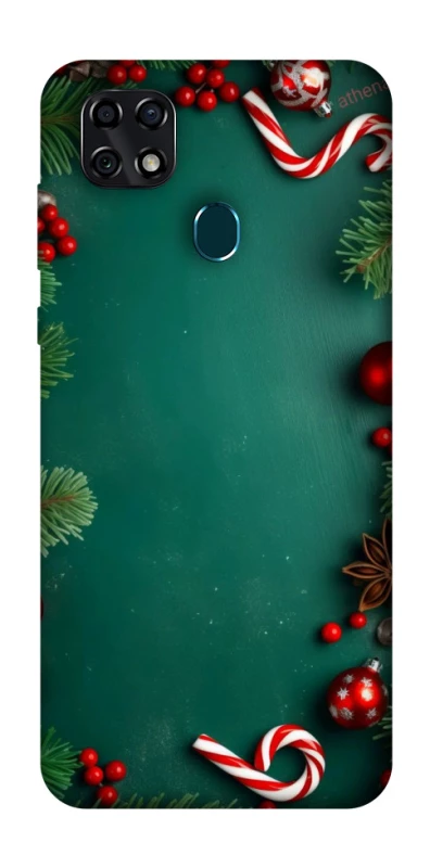 Чехол на ZTE Blade 20 Smart Новогодний v35 фото 1 из 1