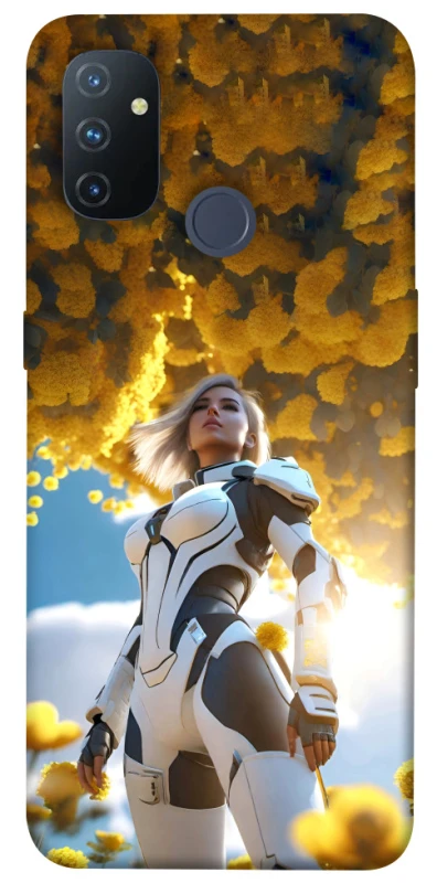 Чохол на OnePlus Nord N100 Cyber space girl ver.3 фото 1 з 1