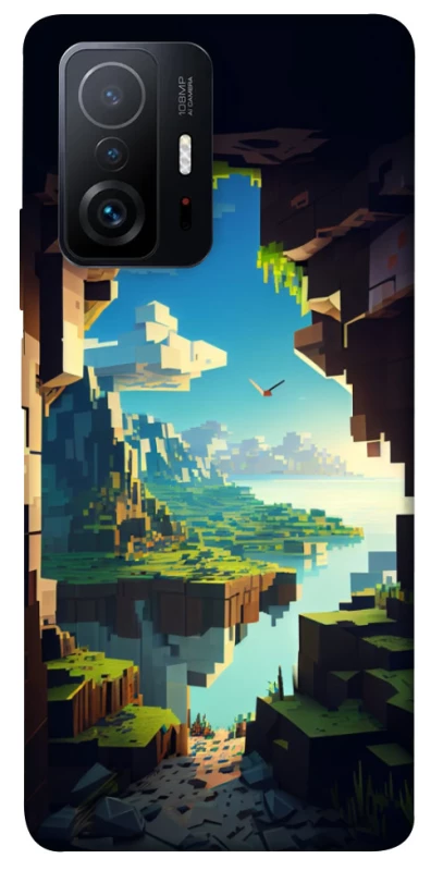 Чохол на Xiaomi 11T / 11T Pro Minecraft sunrise фото 1 з 1