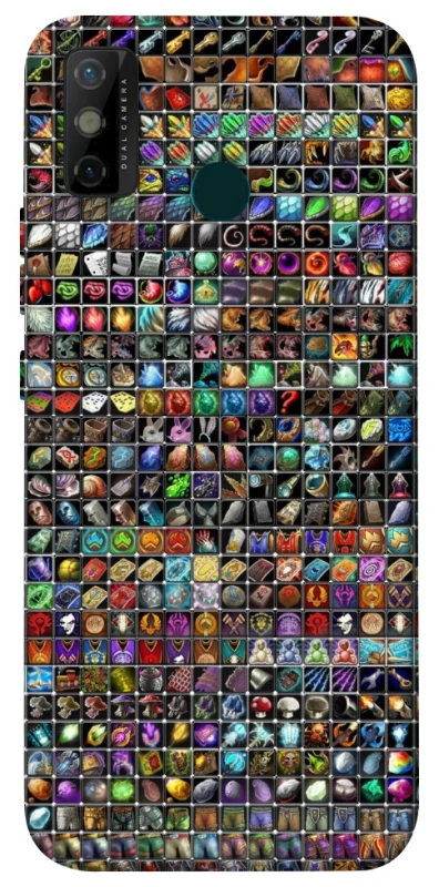 Чехол на TECNO Spark 6 Go Inventory menu ver.1 фото 1 из 1