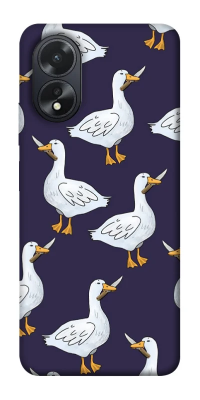 Чохол на Oppo A18 Гуси з претензією фото 1 з 1