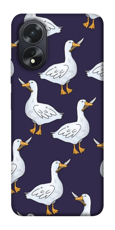 Чохол на Oppo A38 Гуси з претензією фото 1 з 1