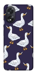 Чехол на Oppo A38 Гуси с претензией фото 1 из 1