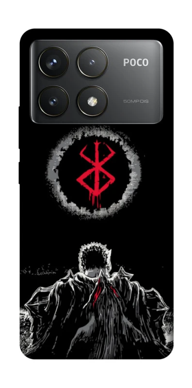 Чохол на Xiaomi Poco F6 Pro Berserk moon фото 1 з 1