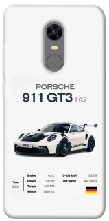 Чехол на Xiaomi Redmi 5 Plus / Redmi Note 5 (Single Camera) Porsche 911 GT3 фото 1 из 1