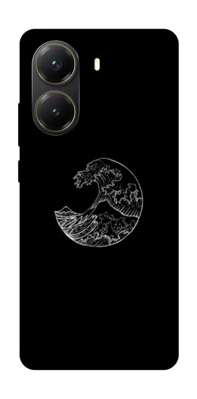 Чехол на Xiaomi Poco X7 Pro Black tsunami фото 1 из 1