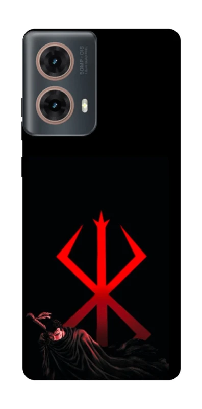 Чохол на Motorola Moto G85 Berserk Red Logo фото 1 з 1