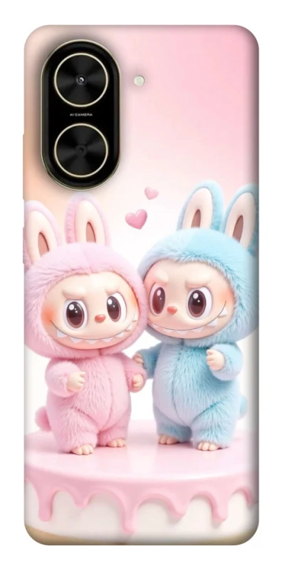 Чехол на Xiaomi Poco C71 Labubu Twins фото 1 из 1