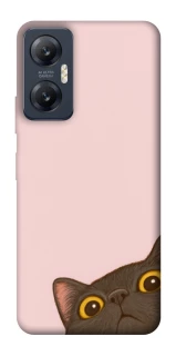 Чехол на Infinix Hot 20 5G Peeping cat фото 1 Чехол на Infinix Hot 20 5G Peeping cat фото 1 из 1