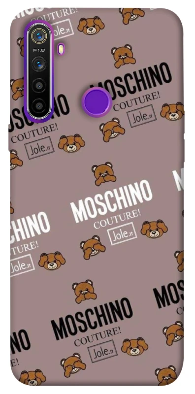 Чохол на Realme 5 Moschino фото 1 з 1