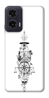 Чехол на Motorola Moto G35 Tattoo ver.7 фото 1 из 1