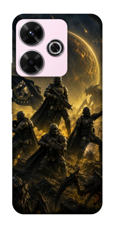 Чохол на Xiaomi Redmi 13 4G HELLDIVERS ver.2 фото 1 з 1