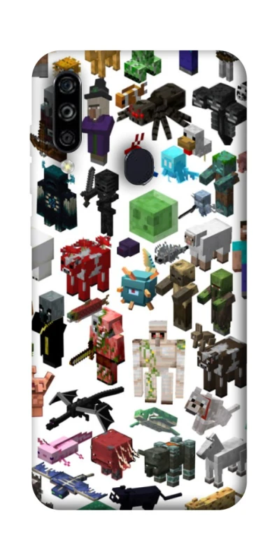 Чехол на ZTE Blade A7 (2020) Minecraft v4 фото 1 из 1