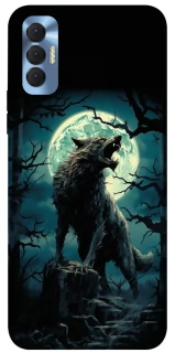 Чохол на TECNO Spark 8P Вовк під місяцем фото 1 з 1