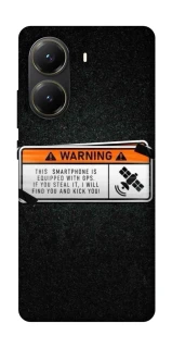 Чохол на Xiaomi Poco X6 Pro Warning фото 1 з 1