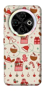 Чохол на TECNO Spark 30C Новорічний v14 фото 1 з 1