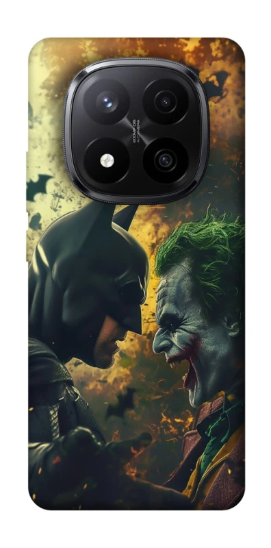 Чехол на Xiaomi Redmi Note 14 Pro+ 5G Batman and the Joker фото 1 из 1