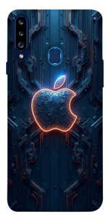 Чохол на Samsung Galaxy A20s Apple logo ver.1 фото 1 з 1