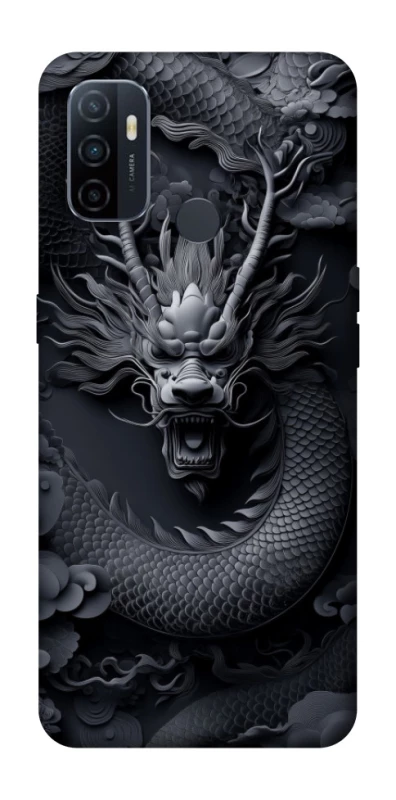 Чохол на Oppo A53 / A32 / A33 black dragon фото 1 з 1