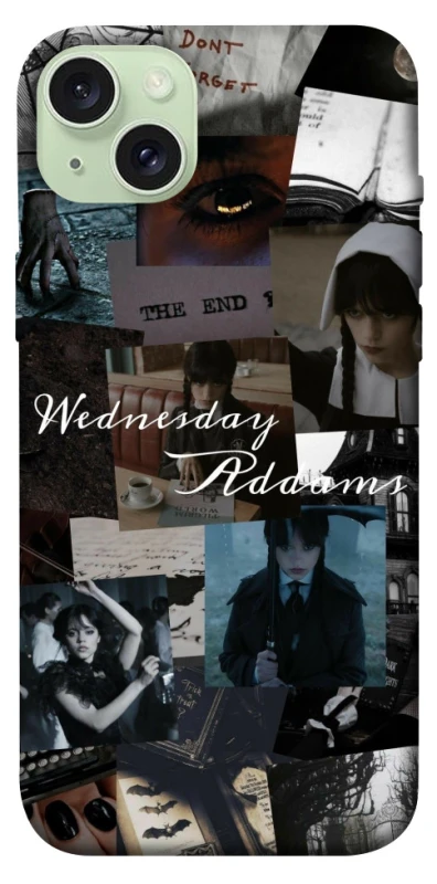 Чохол на Apple iPhone 15 Plus (6.7") Wednesday Collage ver.1 фото 1 з 1
