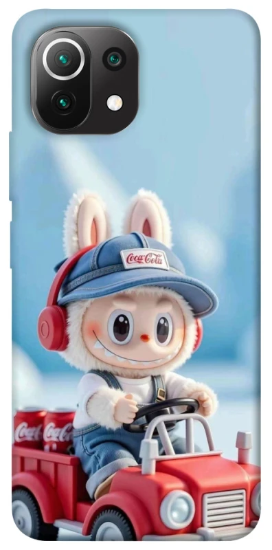 Чохол на Xiaomi Mi 11 Lite Labubu in the car фото 1 з 1