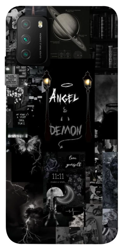 Чохол на Xiaomi Poco M3 Angel & Demon фото 1 з 1