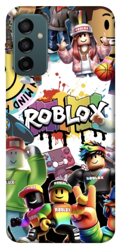 Чохол на Samsung Galaxy M13 4G Roblox Characters Collage фото 1 з 1
