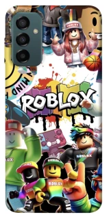 Чохол на Samsung Galaxy M13 4G Roblox Characters Collage фото 1 з 1