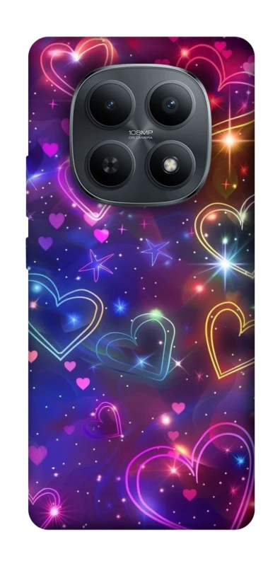 Чехол на Xiaomi Redmi Note 15 4G/5G (EU) Drawn hearts фото 1 из 1