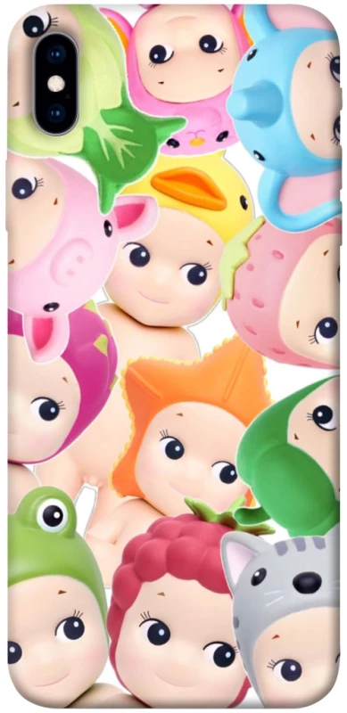 Чохол на Apple iPhone XS Max (6.5") Fruit-Zoo Kaleidoscope фото 1 з 1