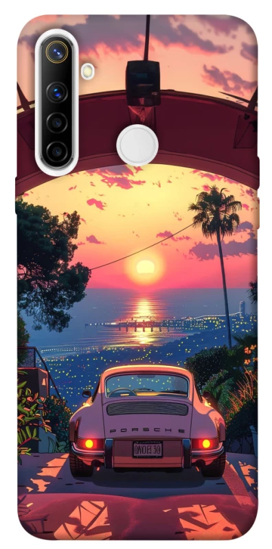 Чохол на Realme 6i Porsche at sunset фото 1 з 1