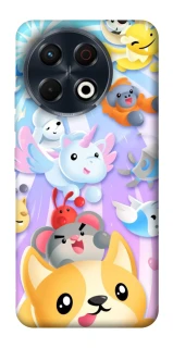 Чехол на TECNO Spark 30 Pro (KL7) Adopt Me Rainbow Pet Parade фото 1 из 1