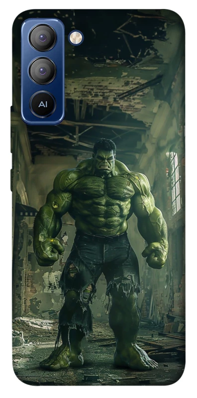 Чехол на TECNO Pop 5 LTE Angry Hulk фото 1 из 1