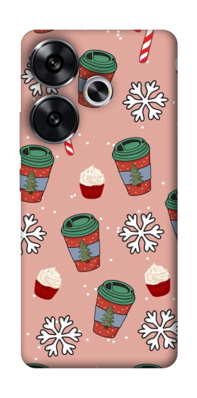 Чехол на Xiaomi Poco F6 Новогодний v38 фото 1 из 1