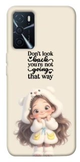 Чехол на Oppo A16s / A16 Don't look back фото 1 из 1