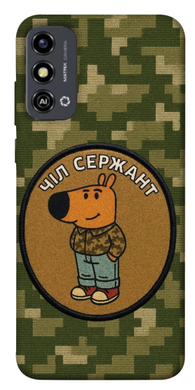 Чехол на ZTE Blade A53 Чил сержант фото 1 из 1