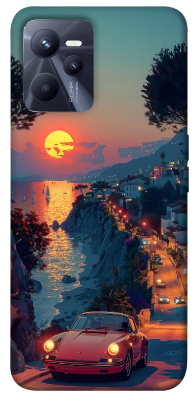 Чохол на Realme C35 Porsche sunrise фото 1 з 1