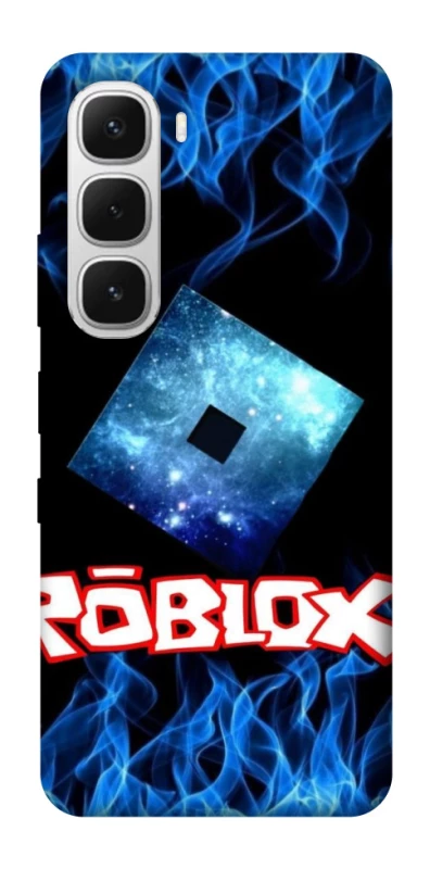 Чохол на Infinix Hot 60i Roblox Galaxy Flame Logo фото 1 з 1
