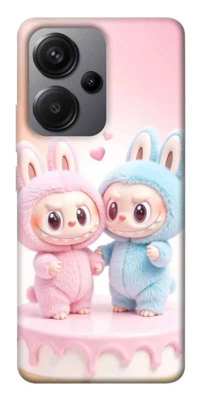 Чехол на Xiaomi Redmi Note 13 Pro+ Labubu Twins фото 1 из 1
